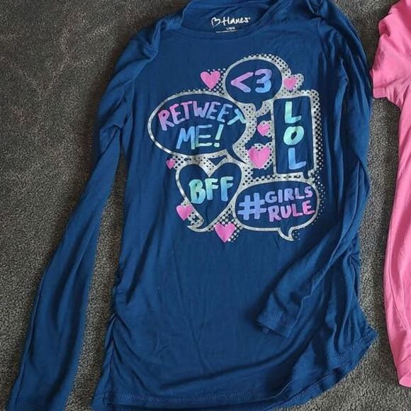 8 Girls clothes clothing Lot Sz 14/16; Tanks, Legging, Long Short Sleeve - Picture 4 of 6